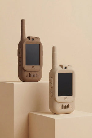 KidTooki - Video Walkie Talkie - Beige&Brown