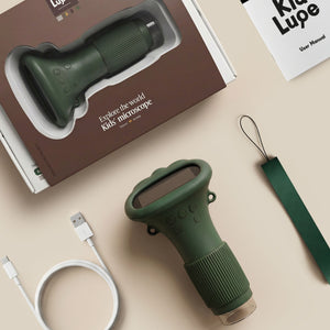 Mikroskop dziecięcy - Zielony