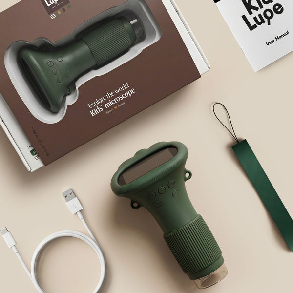 Mikroskop dziecięcy - Zielony